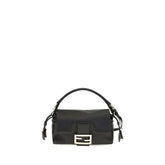 Fendi Black Lamb Ovis Aries Aries Shoulder Bag