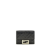 Fendi Zwarte Lam Ovis Aries Aries Portemonnee