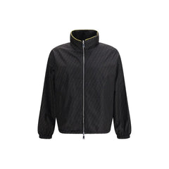 Fendi Zwarte Polyamide Shell Jas - IT48 | M