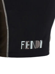 Fendi Black Polyamide Top
