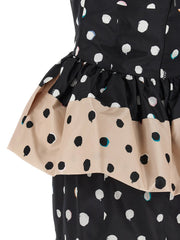 Fendi Black Silk Short Dress