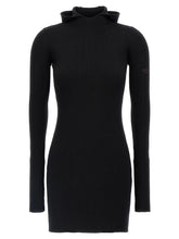 Fendi Black Wool Short Dress