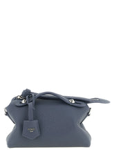 Fendi Blue Calfskin Clutch Bag