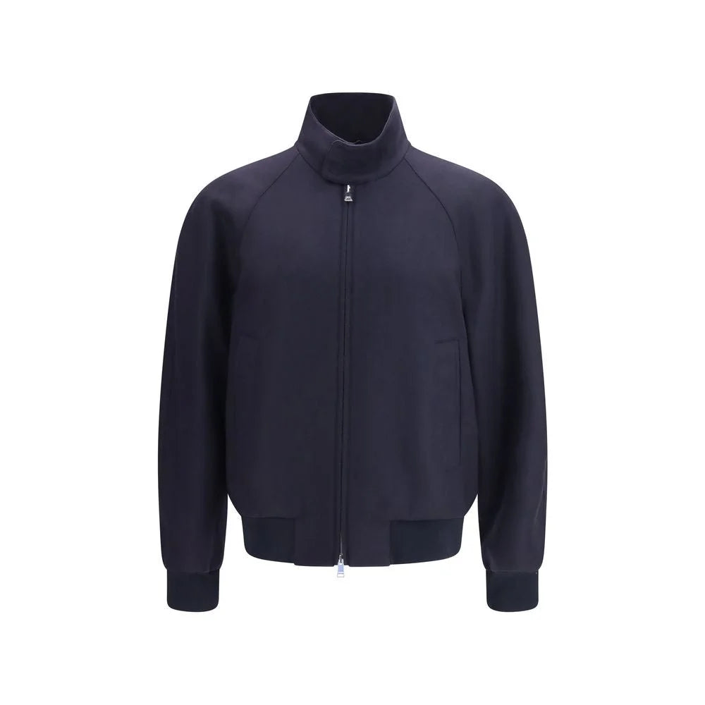 Modrá kašmírová bomber bunda Fendi - IT48 | M