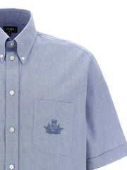 Fendi Blue Cotton Blouse