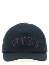 Fendi Blue Cotton Cap (Baseball Hat) - UNI