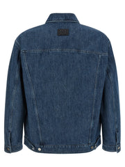 Fendi Blue Cotton Denim Jacket