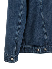 Fendi Blue Cotton Denim Jacket