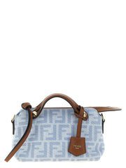 Fendi Blue Cotton Handbag