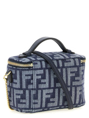 Fendi Blue Cotton Handbag
