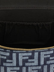 Fendi Blue Cotton Handbag