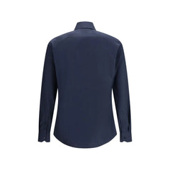 Fendi Blue Cotton Shirt