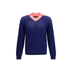 Fendi Blue Cotton Sweatshirt