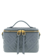 Fendi Blue Lamb Leather Handbag