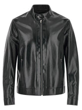 Fendi Blue Lamb Leather Leather Jacket