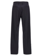 Fendi Blue Polyester Casual Pants