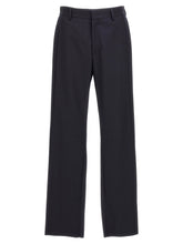 Fendi Blue Polyester Casual Pants