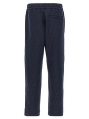 Fendi Blue Polyester Joggers (Workout Pants)