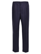 Fendi Blue Virgin Wool Pants - IT50 | L
