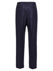 Fendi Blue Virgin Wool Pants - IT50 | L