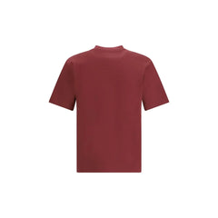 Fendi Bordeaux Cotton T-Shirt