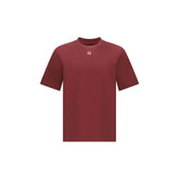 Fendi Bordeaux Cotton T-Shirt
