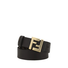 Fendi Brown Calf Leather Bos Taurus Regular Belt - Belts