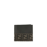 Fendi Brown Calf Leather Bos Taurus Wallet
