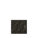 Fendi Brown Calf Leather Bos Taurus Wallet