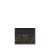 Fendi Brown Calf Leather Bos Taurus Wallet