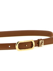 Fendi Brown Calfskin Regular Belt
