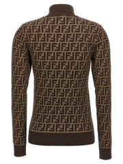 Fendi Brown Cotton Cardigan - IT36 | S