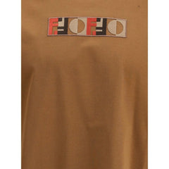 Fendi Brown Cotton Clothing - M