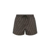 Fendi Brown Polyester Swim Shorts - IT50 | L
