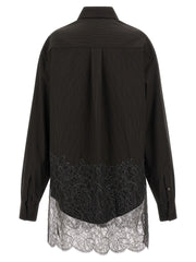 Fendi Brown Virgin Wool Blouse
