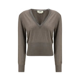 Fendi Cashmere and Silk long-sleeve Sweater - Sweaters
