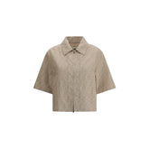 Fendi Chambray cropped Jacket - IT40 | M