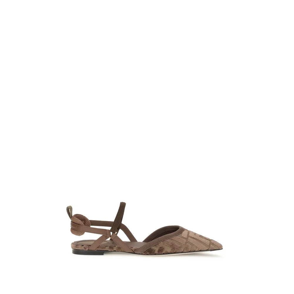 Fendi Colibrì Lite slingback Ballerinas - Flats