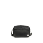 Fendi FF leather and canvas Shoulder Bag - Cross Body Bags