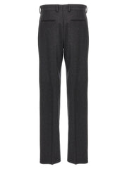 Fendi Gray Cashmere Casual Pants