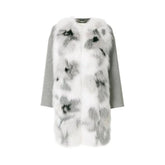 Fendi Gray Cashmere Coat - 38