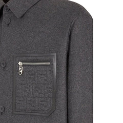 Giacche e cappotti in cashmere grigio Fendi - IT50 | L