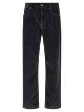 Fendi Gray Cotton Casual Pants - W32