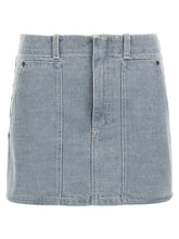 Fendi Gray Cotton Long Skirt - IT40
