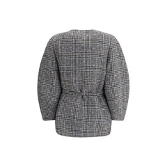 Fendi Gray Fleece Wool Clothing - IT40 | M - Pea Coats