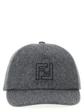 Fendi Gray Wool Cap (Baseball Hat) - UNI
