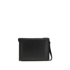Fendi Leather FF canvas Pouch - Clutch Bags