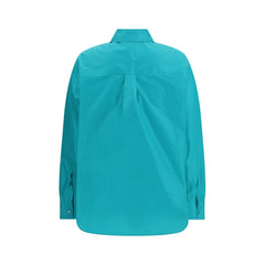 Fendi Light Blue Silk Dress Shirt - IT38 | S