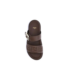 Fendi Logoed Sandals - EU36/US6