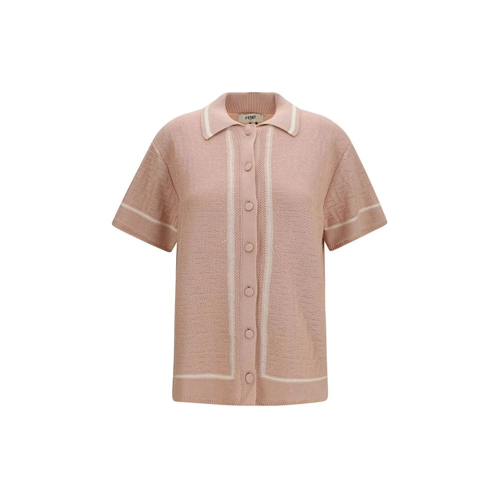 Fendi Multicolor Cotton Blouse